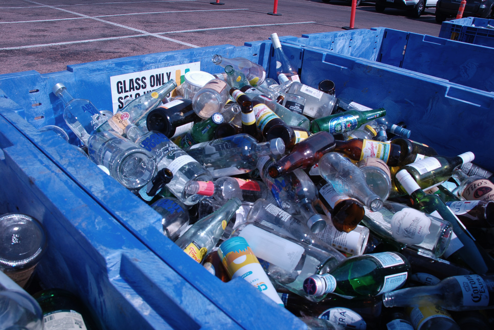 Blue Bins in Denver