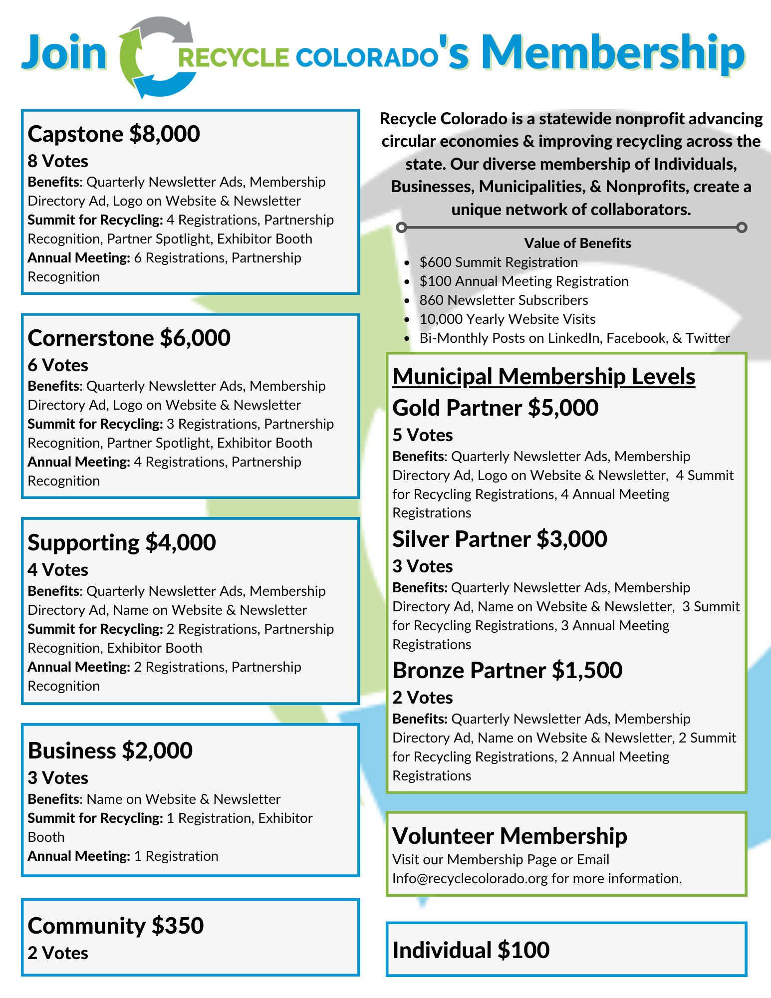 Recycle Colorado Membership